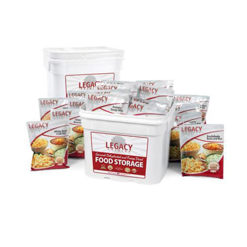 240 Serving Breakfast & Entree Package by Legacy Food Storage