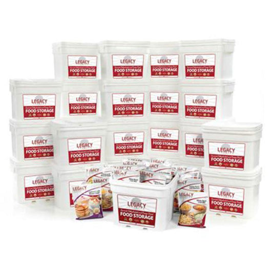 2880 Serving Breakfast & Entree Pacakge by Legacy Food Storage