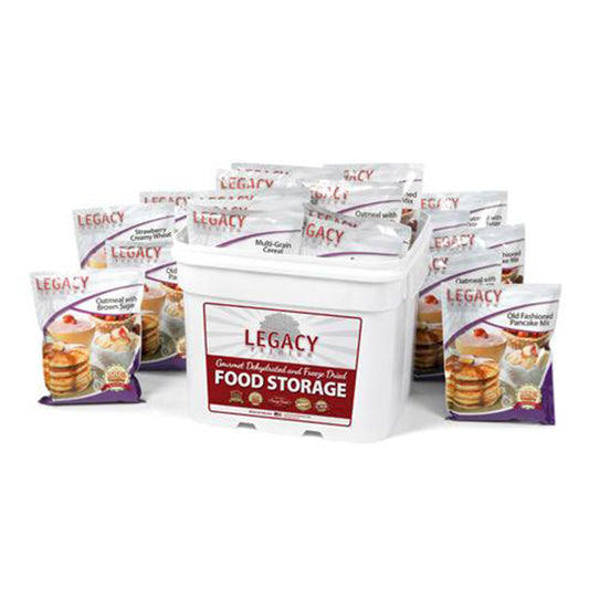 120 Serving Breakfast Package by Legacy Food Storage