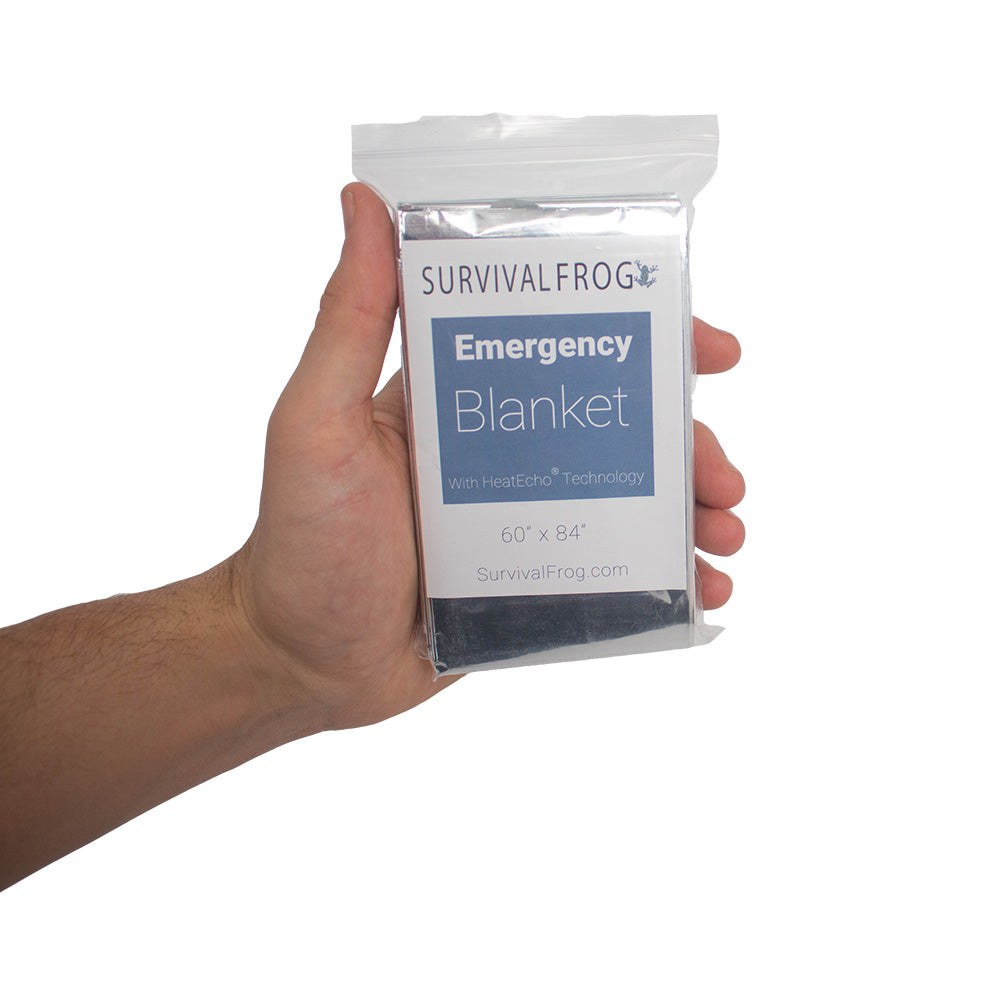 Emergency Survival Blankets by Survival Frog - 1 Pair - Survival Frog