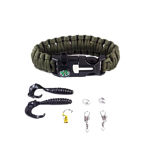Paracord Survival Bracelet - Survival Frog