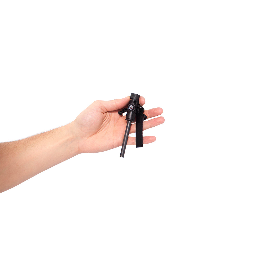 Magnesium Fire Starter held in hand