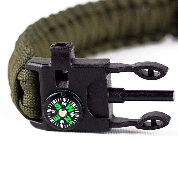 Paracord Survival Bracelet - Survival Frog