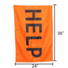 Orange Help Flag - Survival Frog