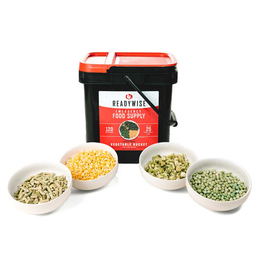 Vegetable Mix 120 Serving Emergency Food Bucket