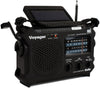 Kaito KA500L Emergency Weather Radio | 4-Way Power, Black