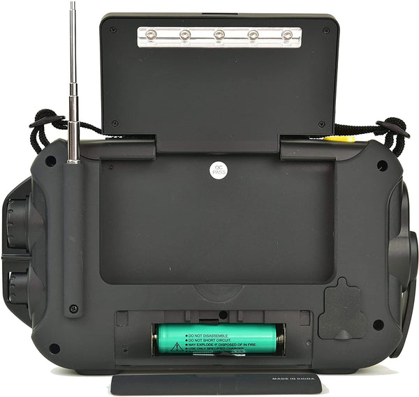 Kaito KA600L Voyager Pro Radio | 5-Way Power & NOAA Alerts