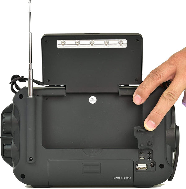 Kaito KA600L Voyager Pro Radio | 5-Way Power & NOAA Alerts