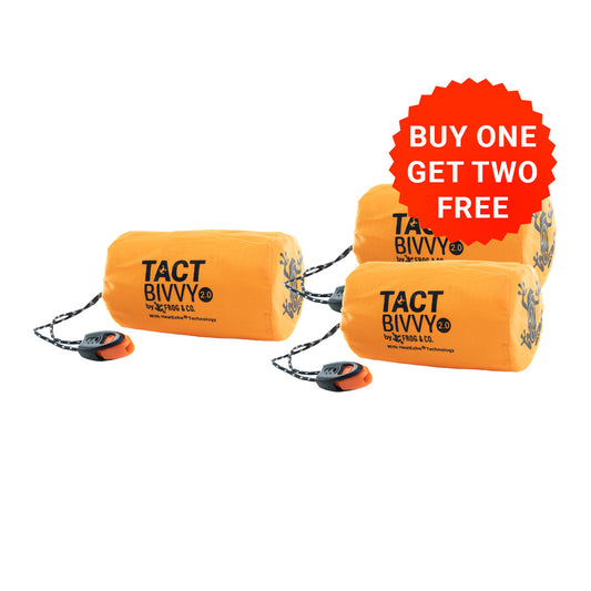 [B1G2] Tact Bivvy® 2.0 Emergency Sleeping Bag - Orange (VIP)