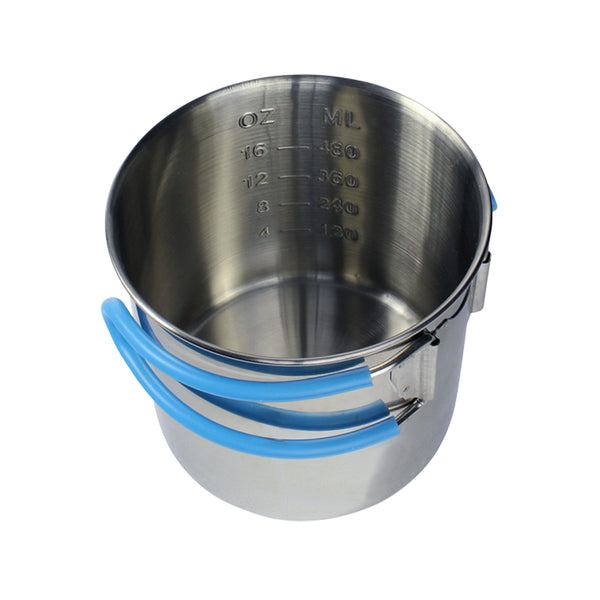 MOUMOUTEN Stainless Steel Camping Mug, Coffee Teacup