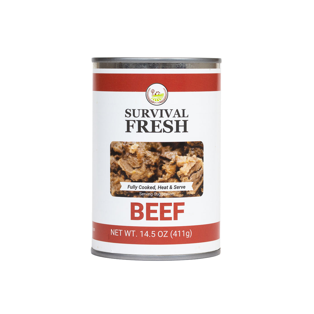 AllNatural Beef Canned Meat 25Year Shelf Life Survival Food