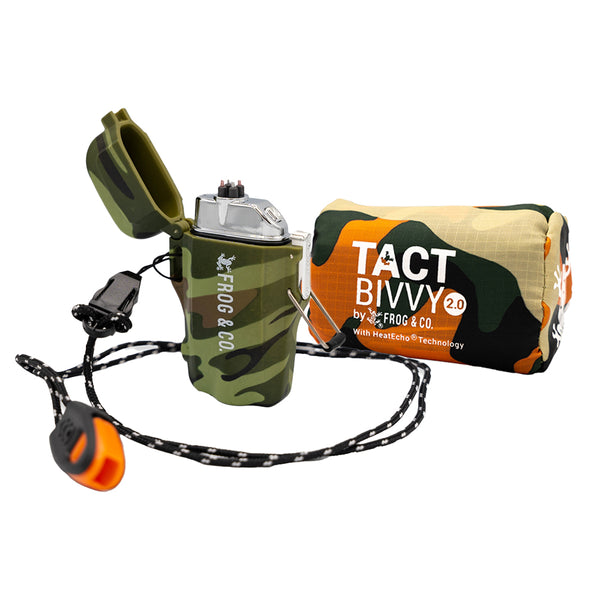 [Limited Edition] Camo Tact Bivvy & Tough Tesla Bundle