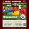 Survival Seed Vault | 14 Heirloom Varieties