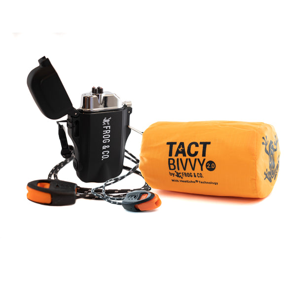 Tact Bivvy Tough Tesla Bundle Survival Frog
