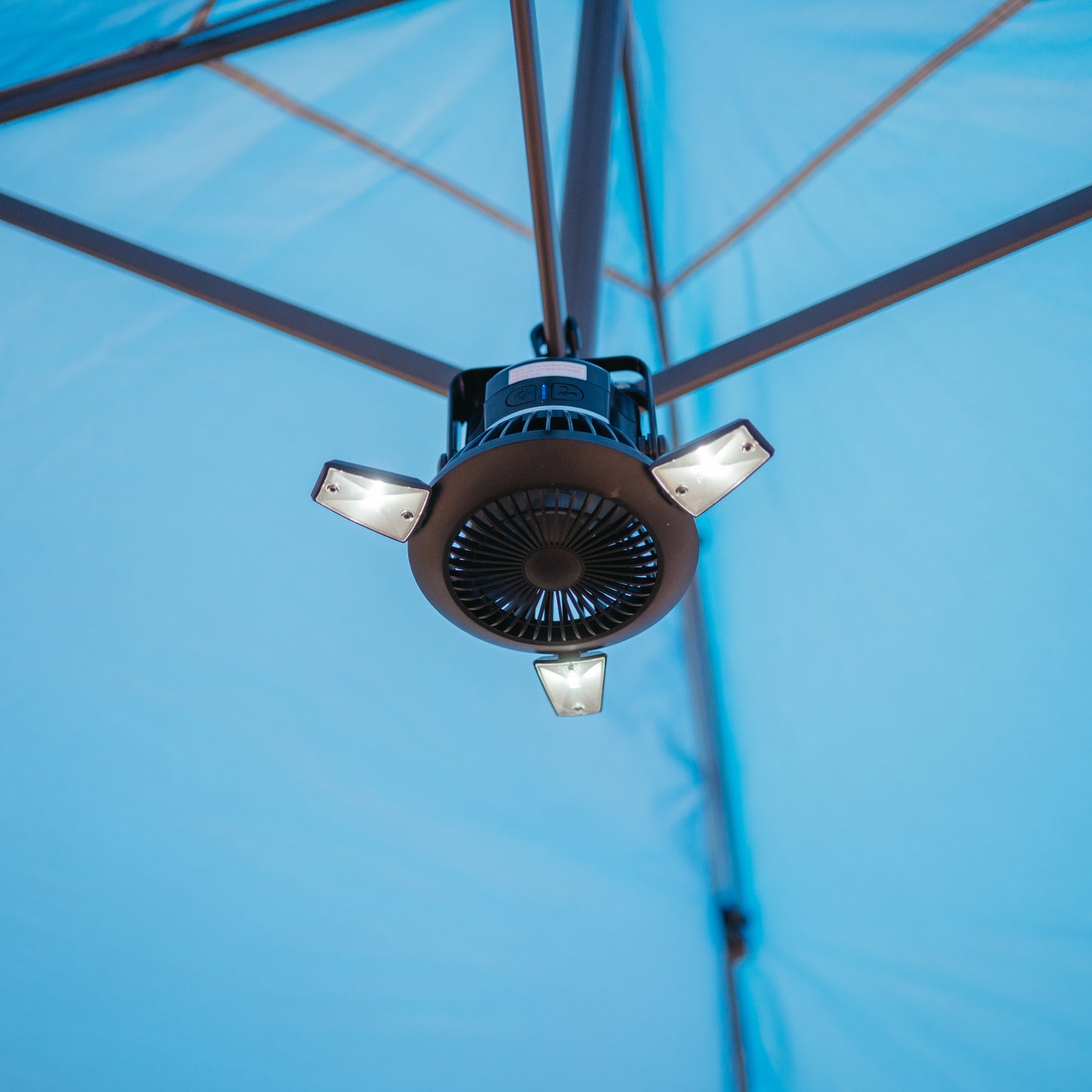Solar Camping Fan & Light