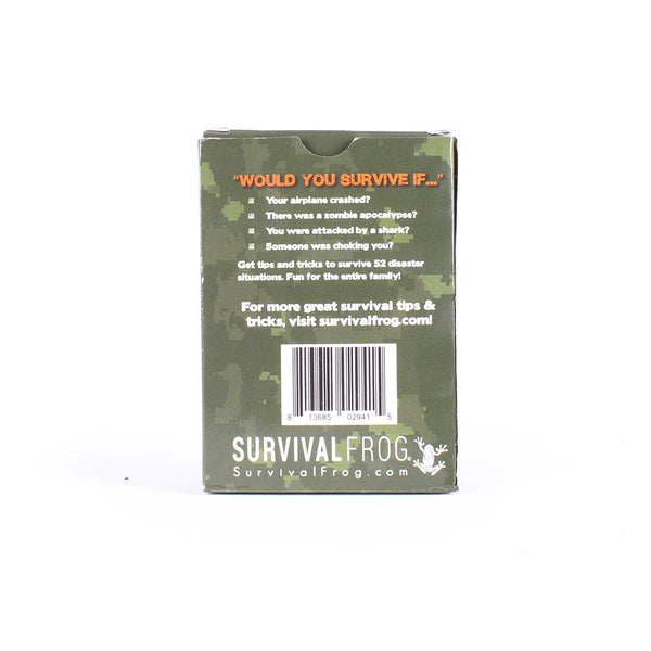 Survival Tips Playing Cards By Survival Frog - Survival Frog
