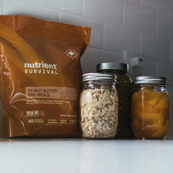 Peanut Butter Bars by Nutrient Survival