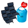 ZIPIFY - 3 QUADRAPRO SOLAR POWER BANKS + 1 FREE BLUE DRY BAG