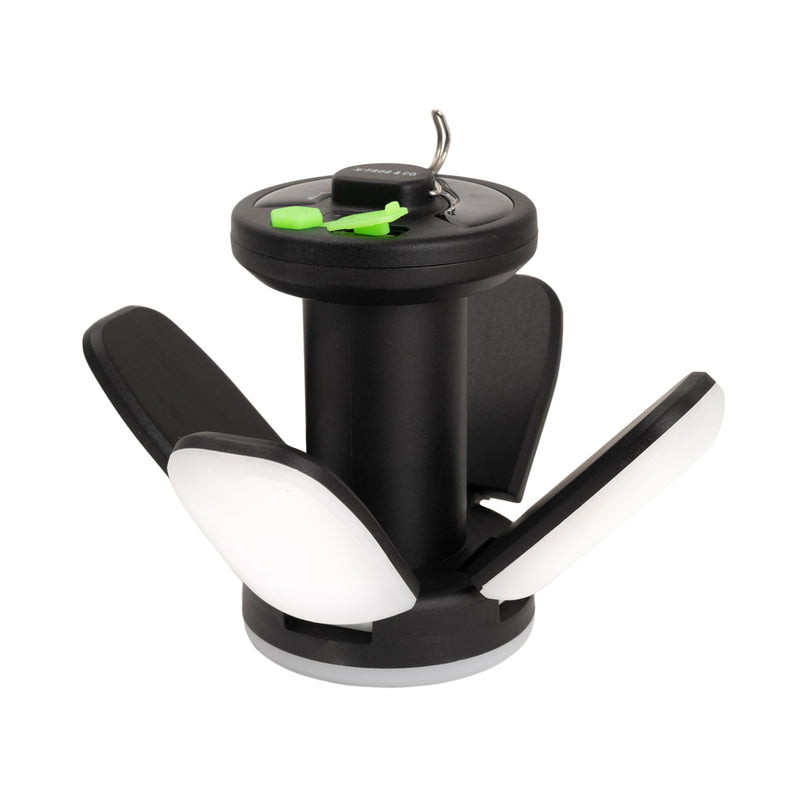 Survival Frog QuadPod lantern with its four light panels unfolded