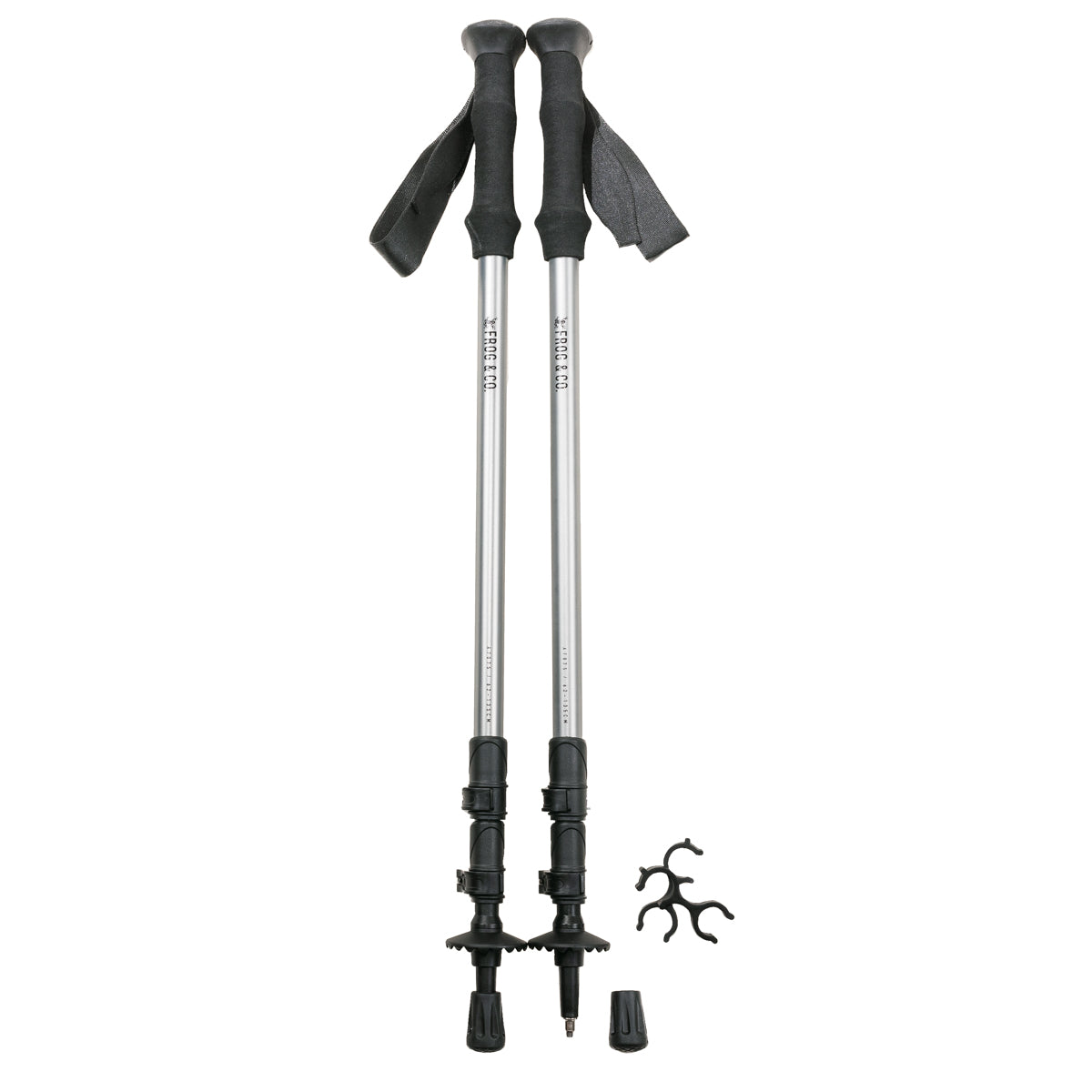 Adjustable Trekking Poles - Pair by Frog & CO