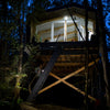 BioLite Solar Home 620 Kit being used outdoor cabin